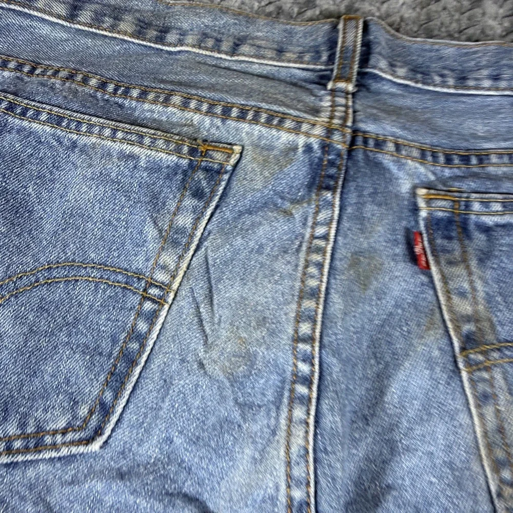 Levi's 516 Jeans Mens 34x32 Blue Fade Slim Straight Medium Wash‎